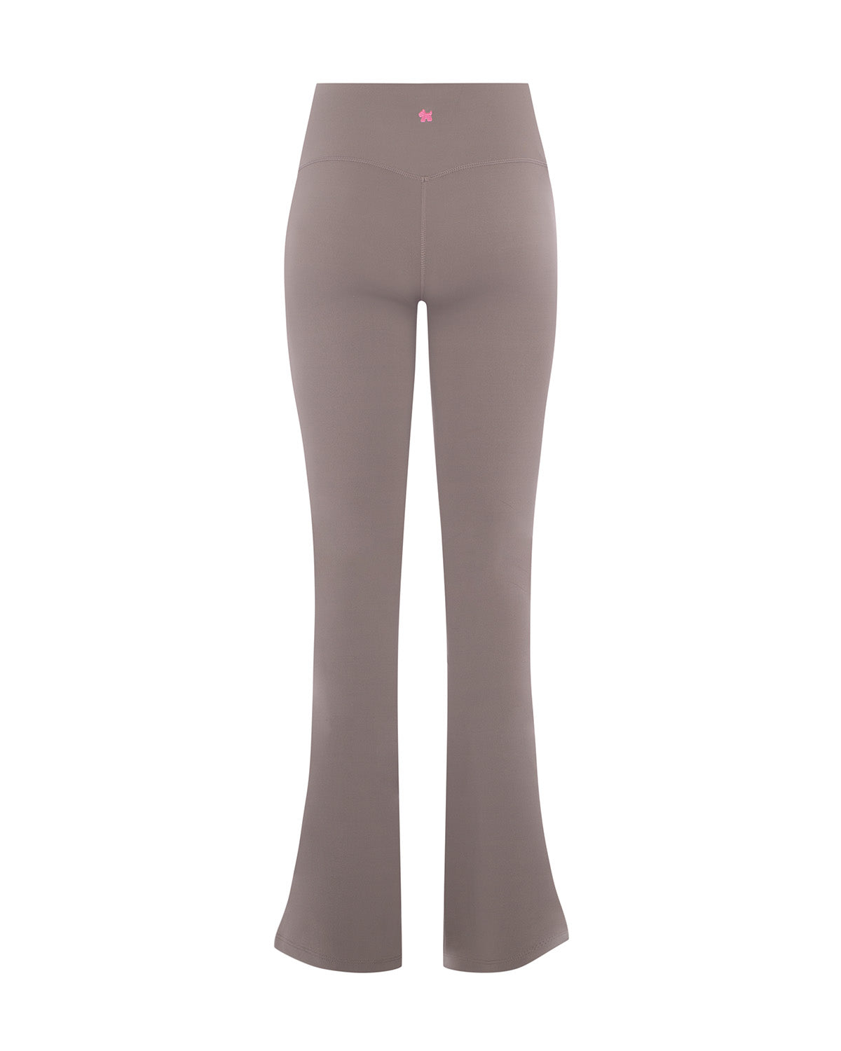 Ollie - Fitted Wide-Leg Pants with Fold-over Waistband