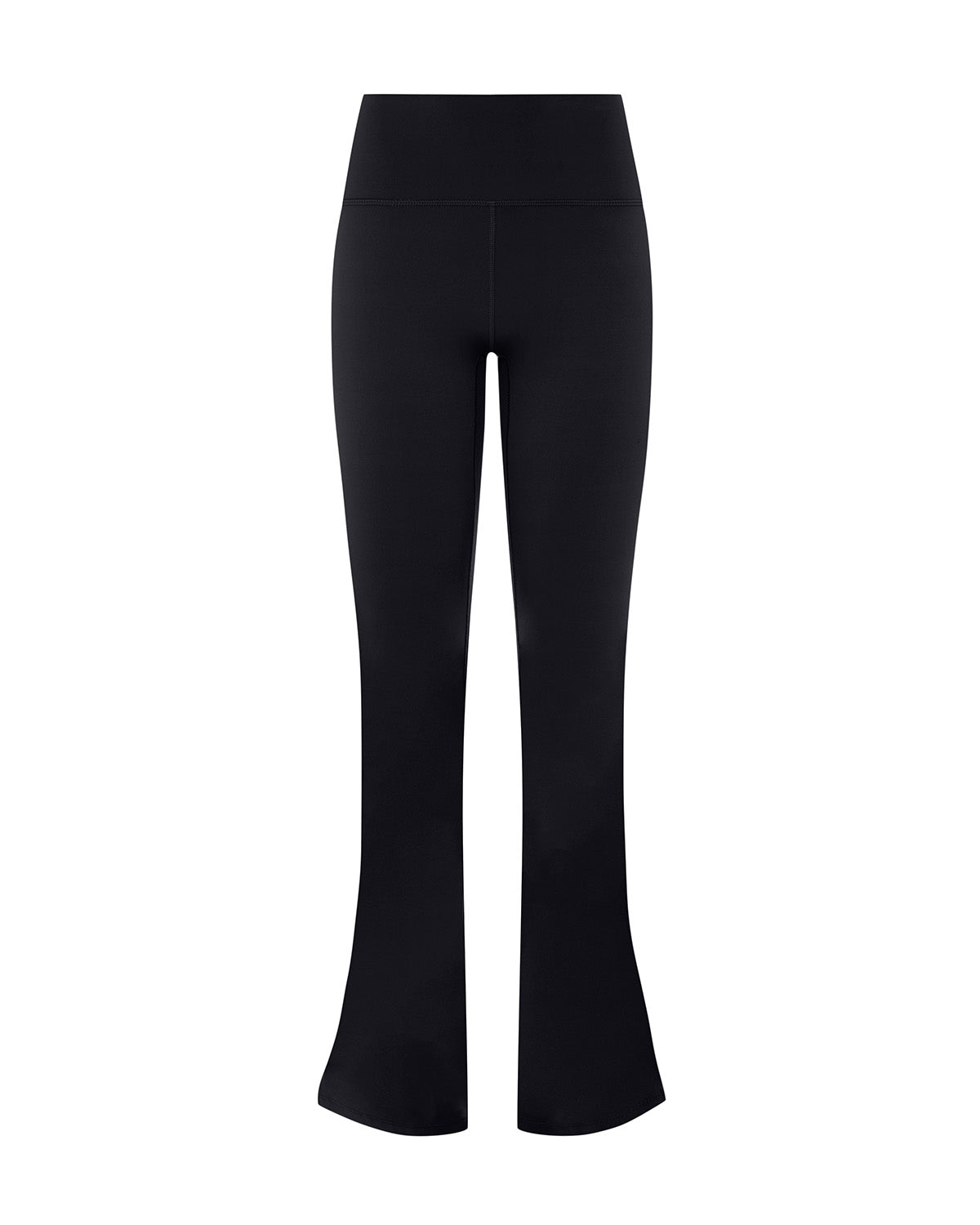 Ollie - Fitted Wide-Leg Pants with Fold-over Waistband