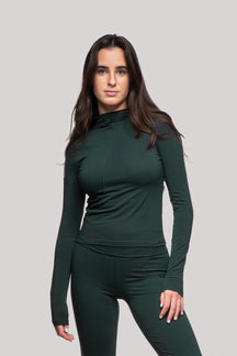 Isabelle - Long Sleeve Mock Neck Top