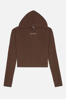 Mel - Long Sleeve Top with Hood