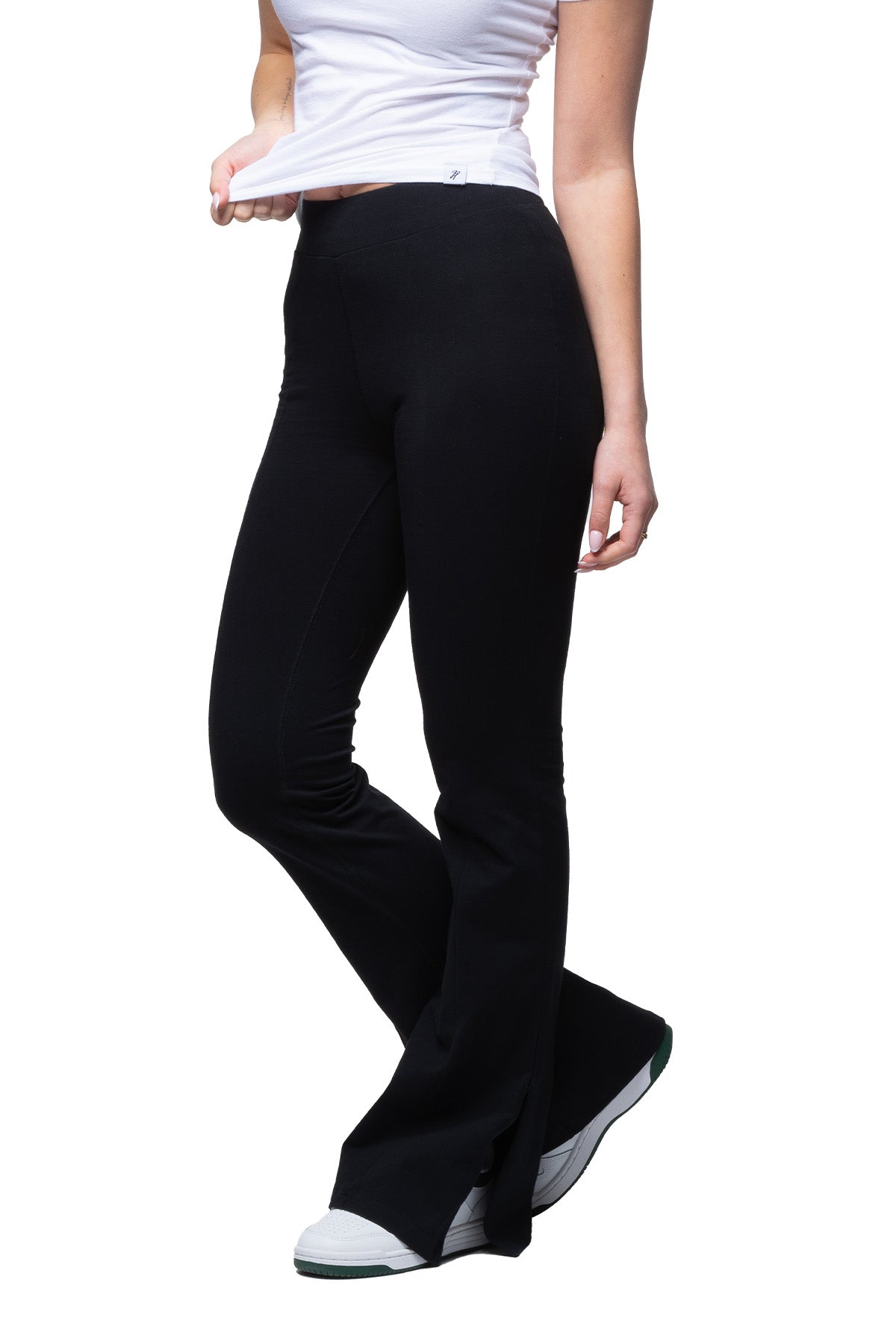 Tori - Flared Pant with Slit